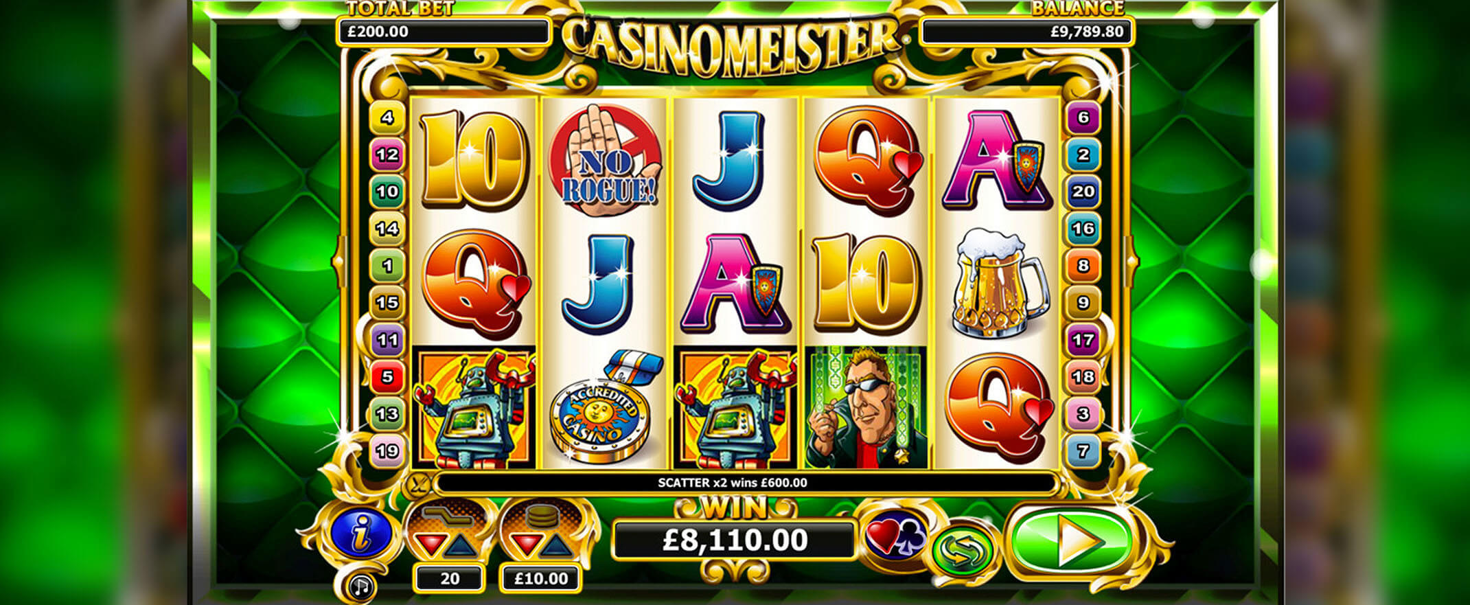 Casinomeister slot by NextGen