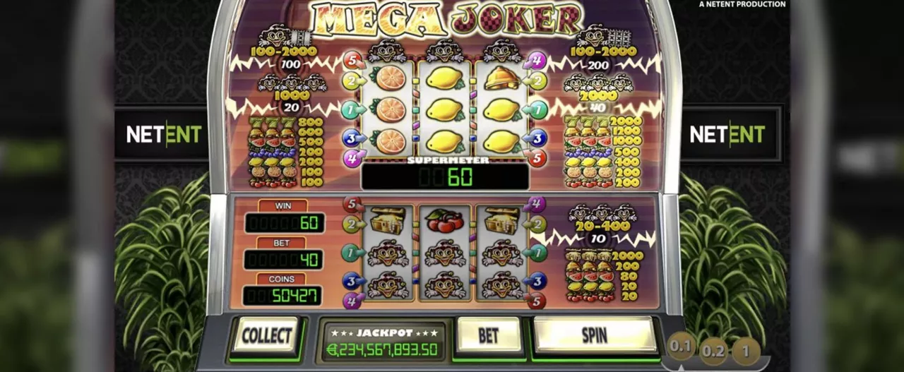 Mega Joker slot from NetEnt