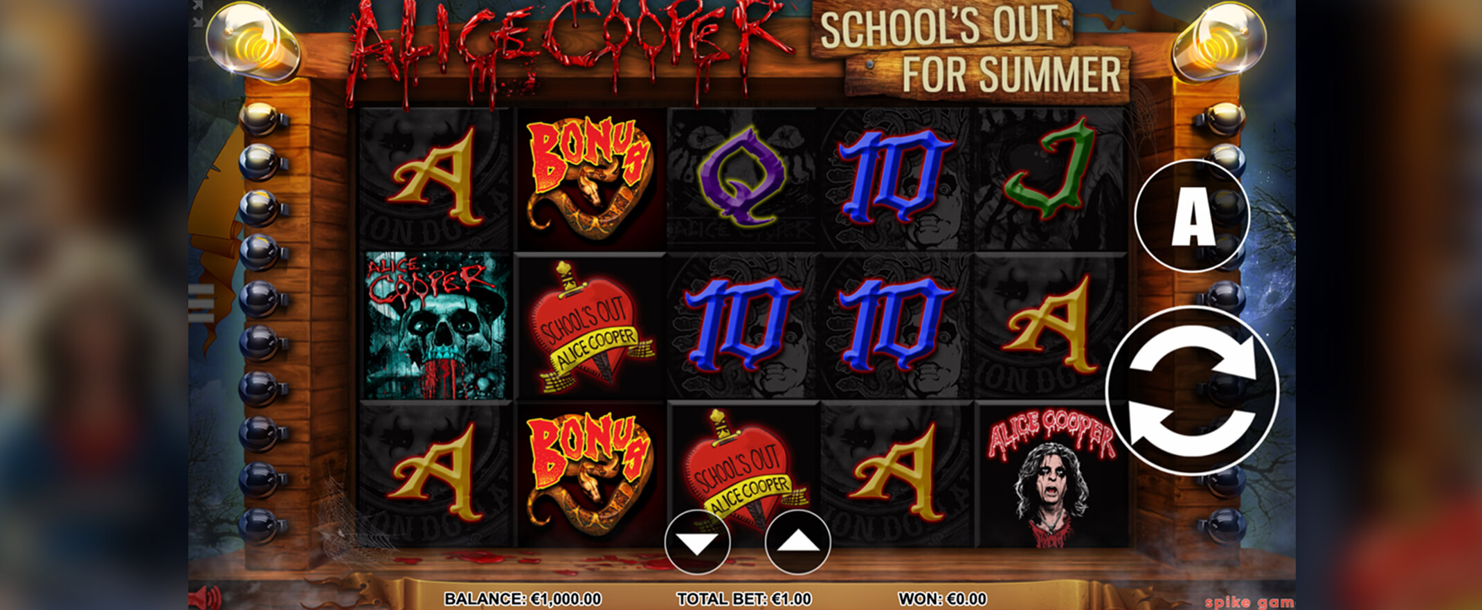 Alice Cooper School’s Out for Summer by Spike Games & Leander