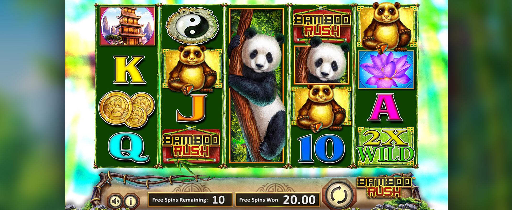 Bamboo Rush peliautomaatti Betsoftilta