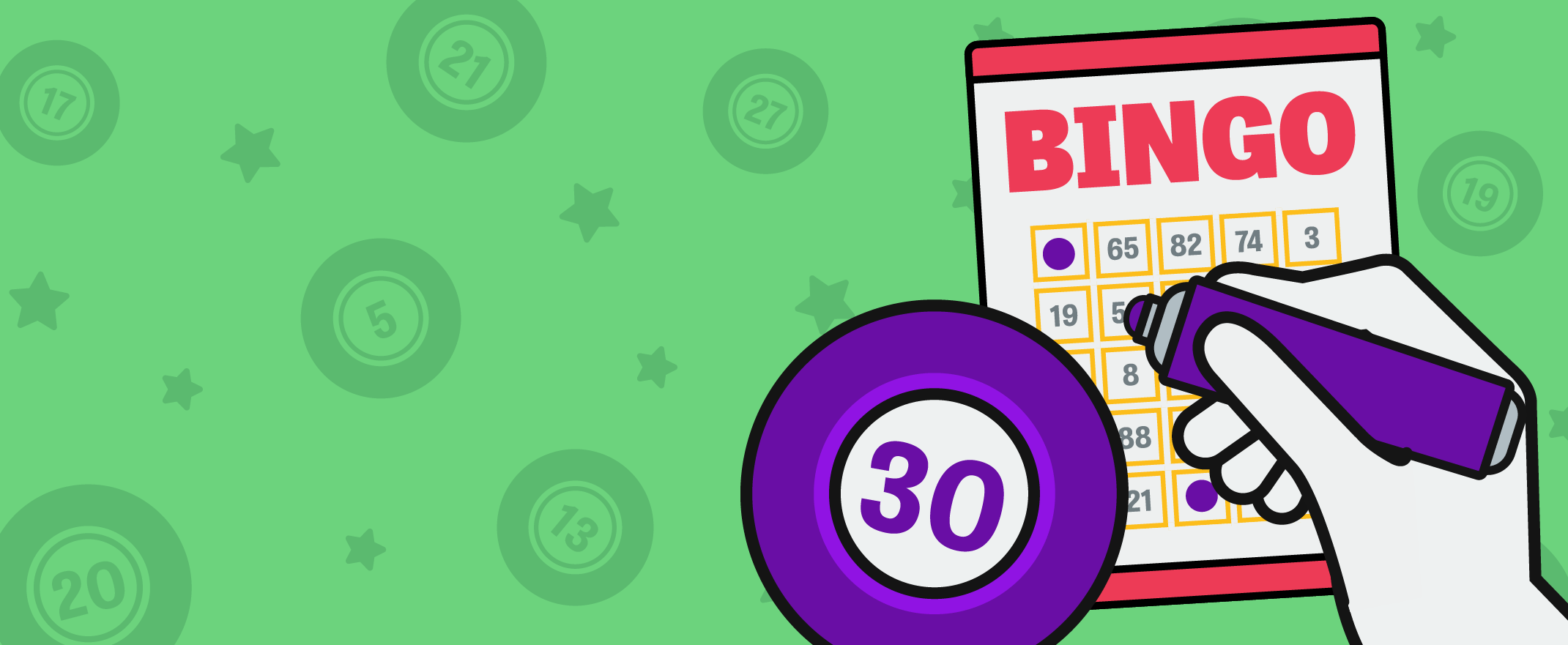 Popular bingo variants - 30 ball bingo