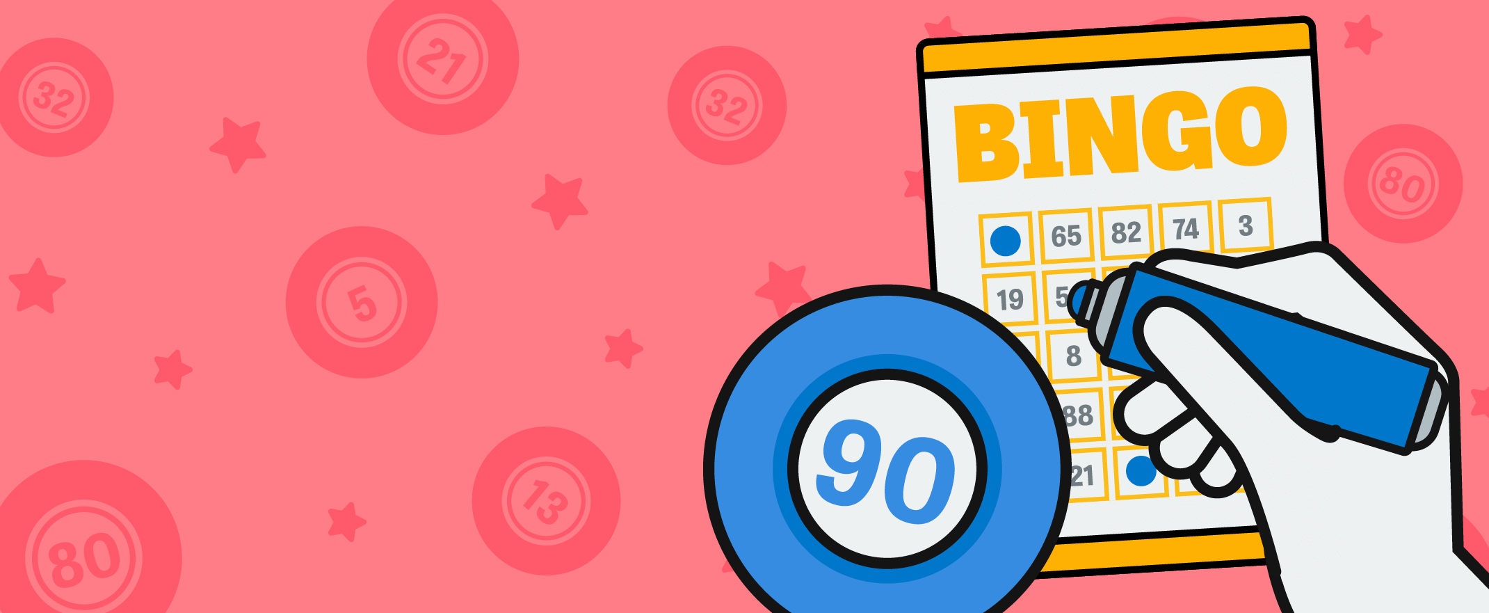 Popular bingo variants - 90 ball bingo