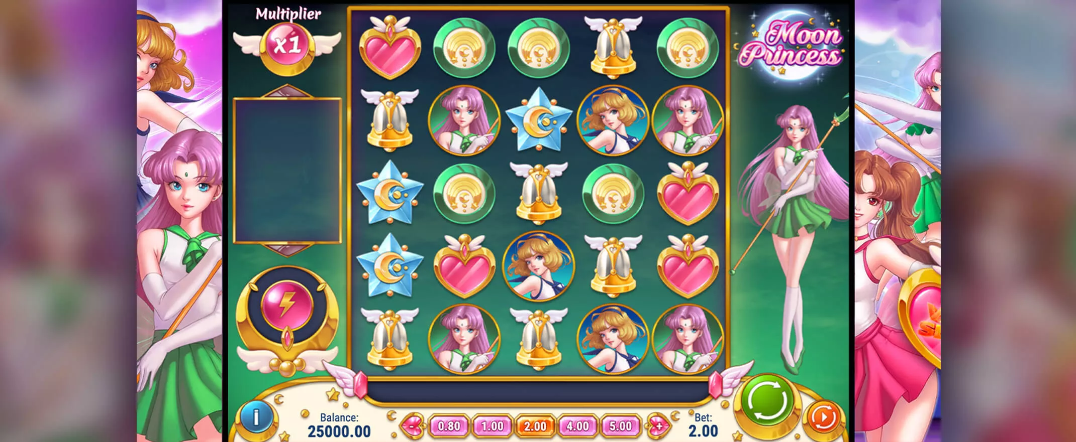 Moon Princess peliautomaatti Play'n Golta