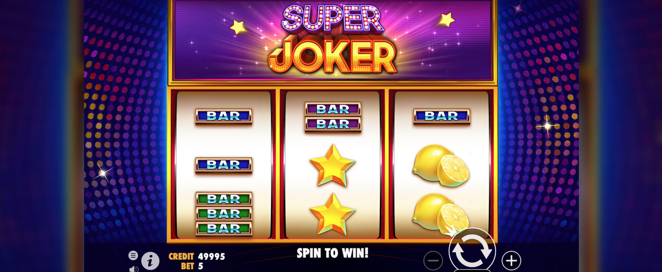 Super Joker peliautomaatti Pragmatic Playlta