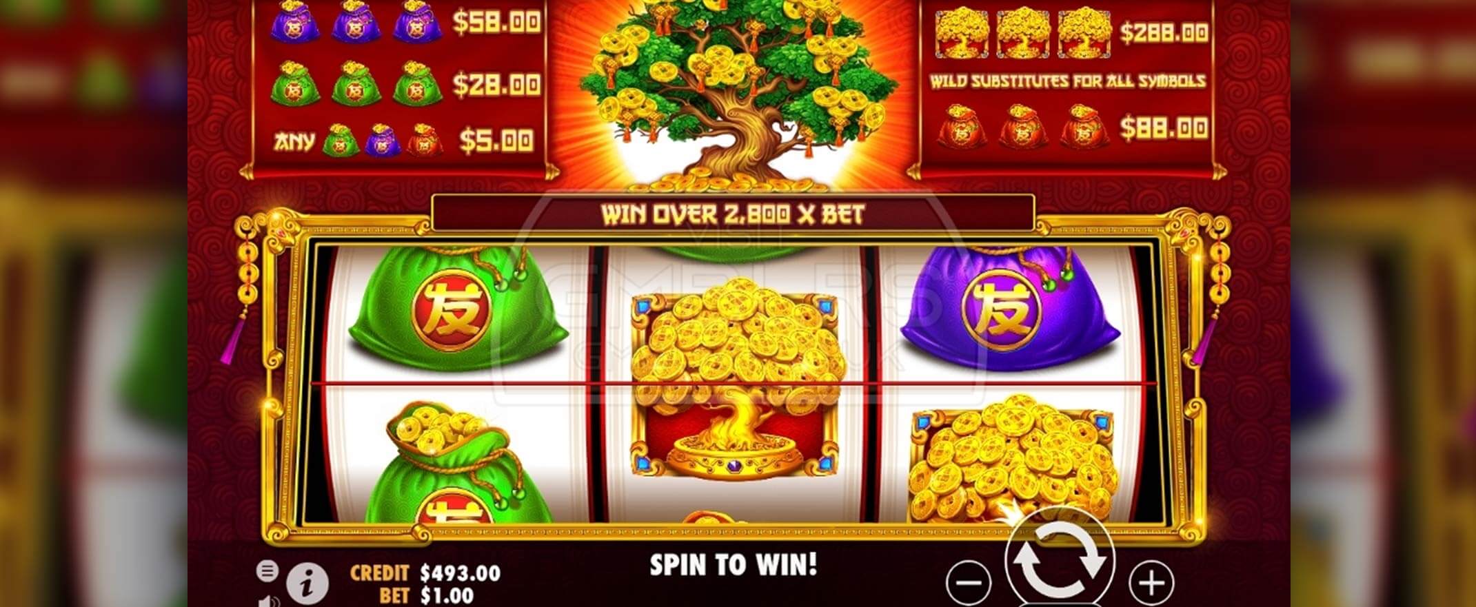 Tree of Riches slot by Pragmatic Play