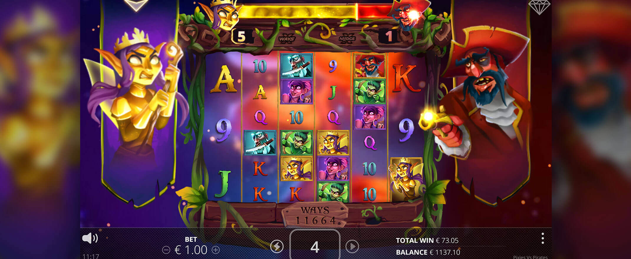 Pixies vs Pirates Slot