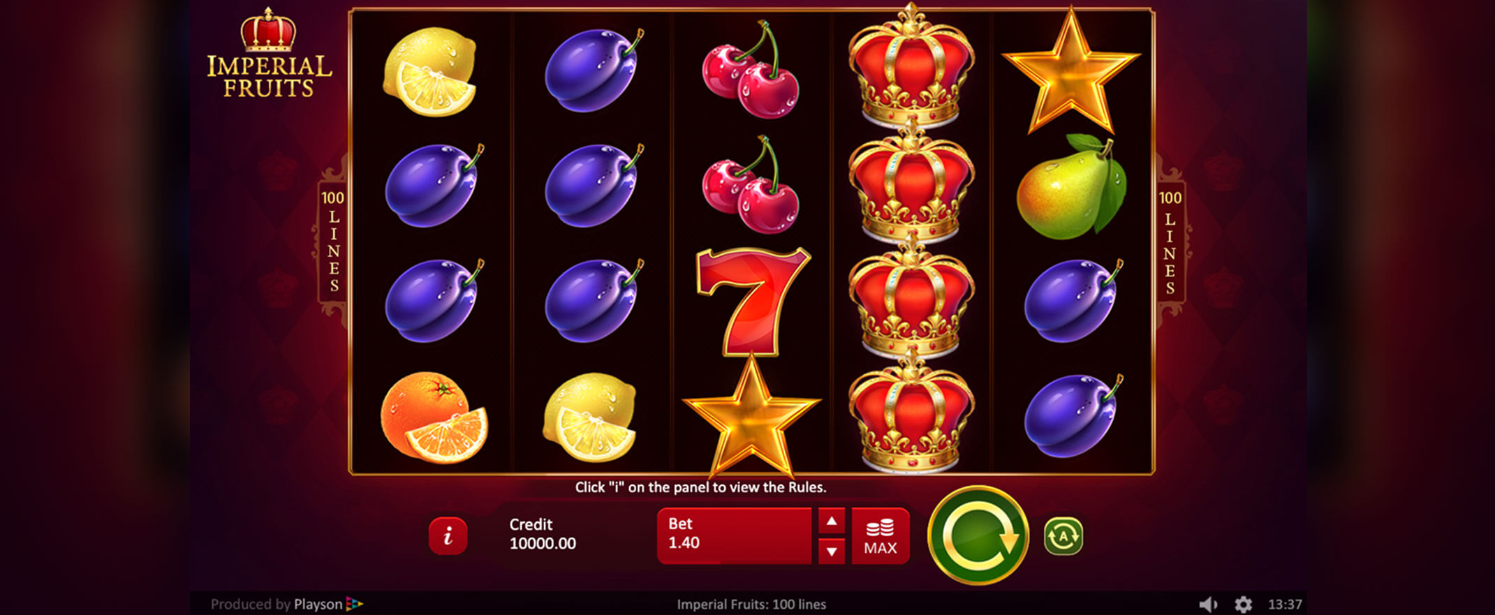 Imperial Fruits Slot