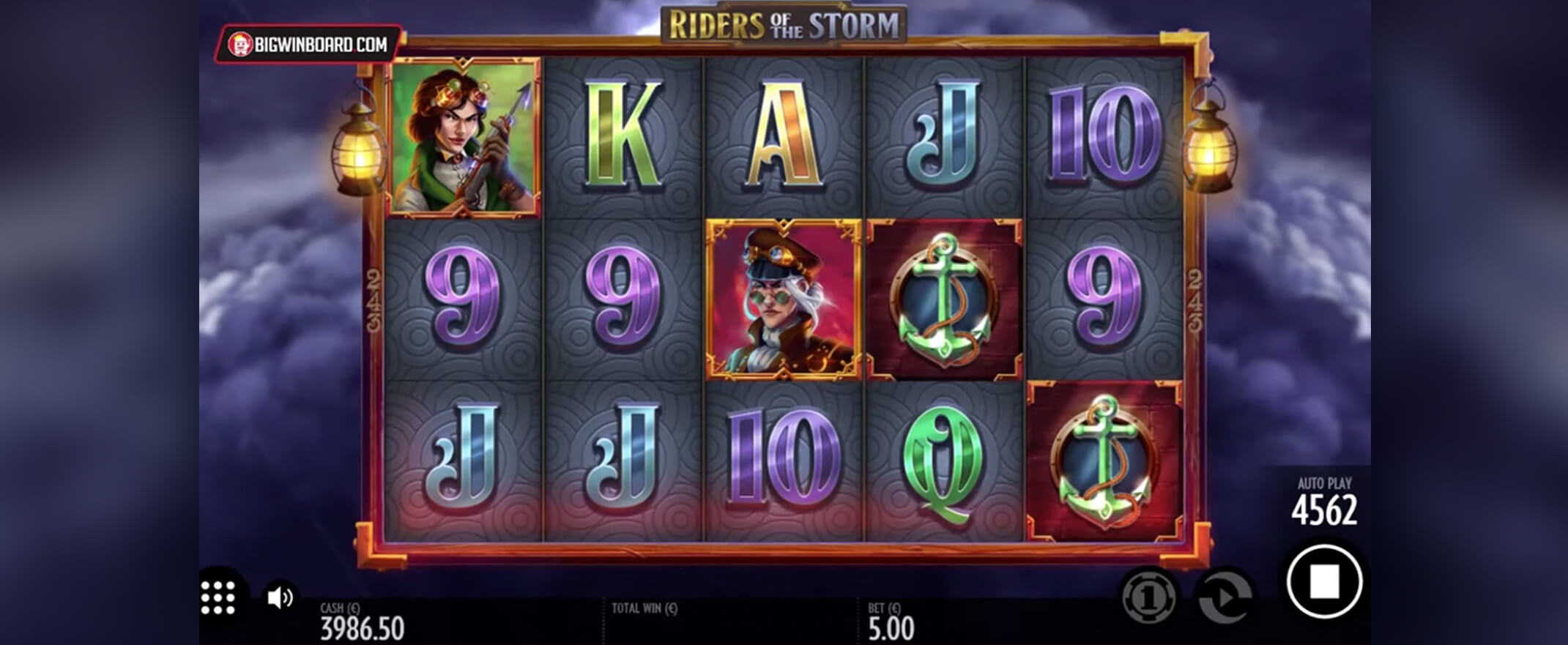 Riders of the Storm video slot