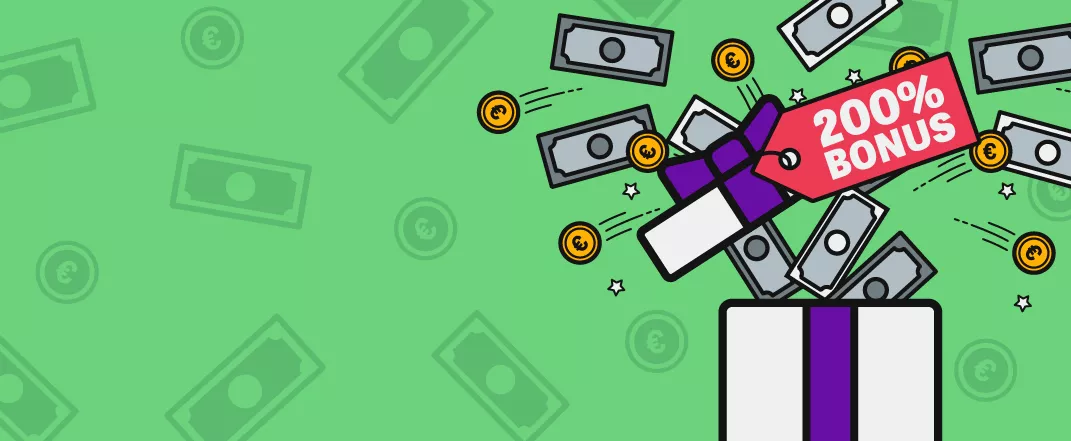 200% casino bonus