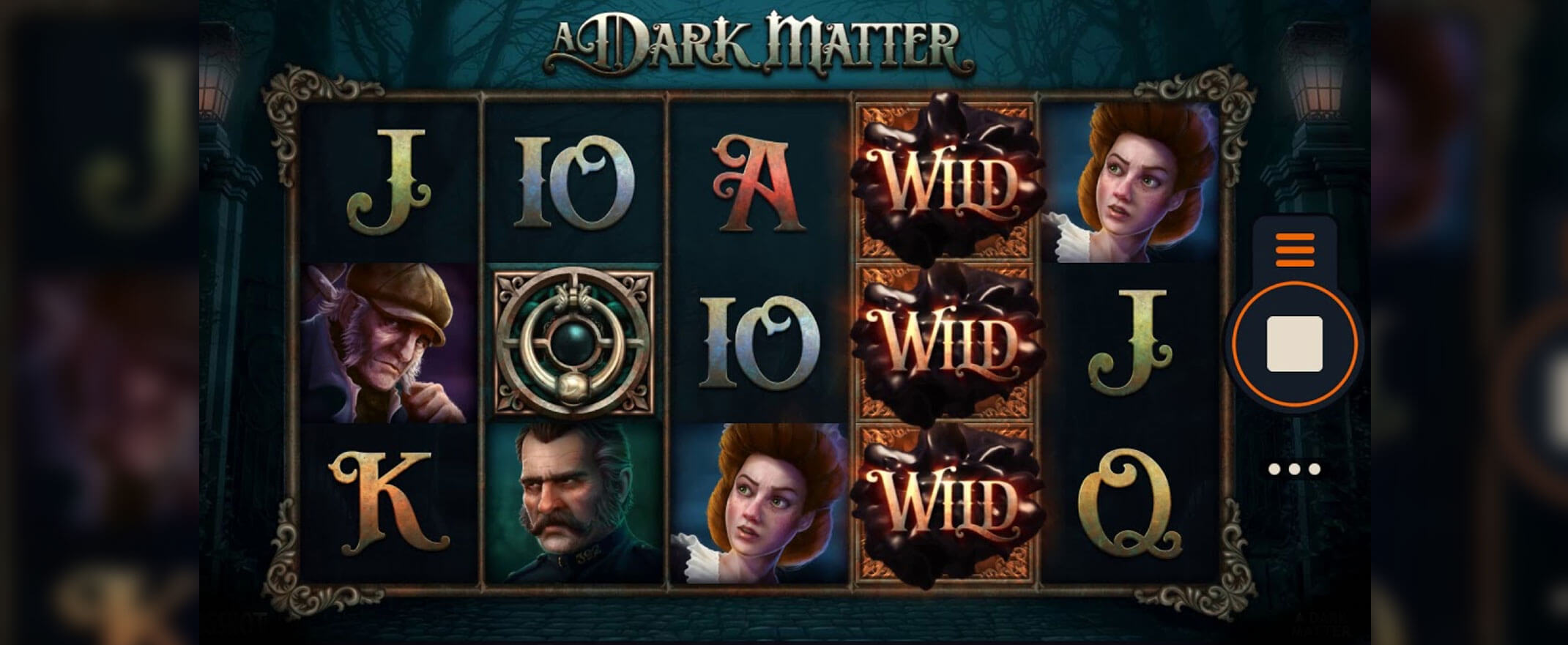 A Dark Matter slot by slingshot Studios and Microgaming