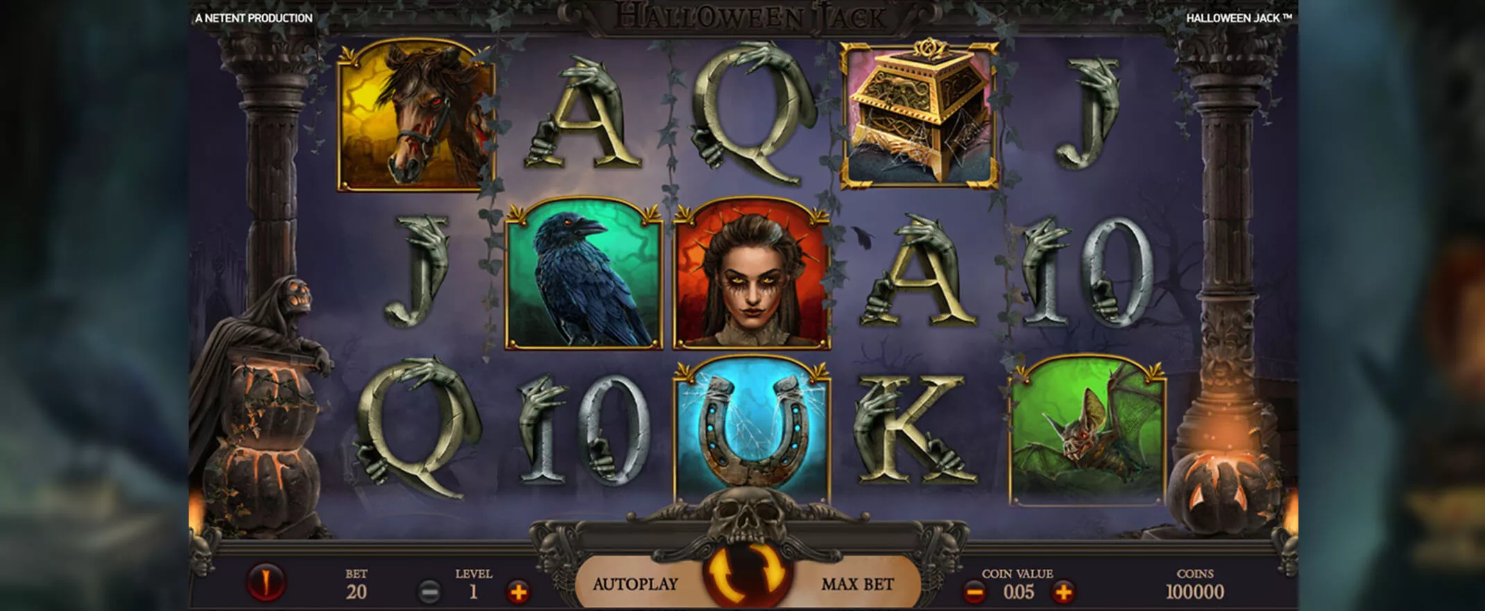 Halloween Jack peliautomaatti – NetEnt
