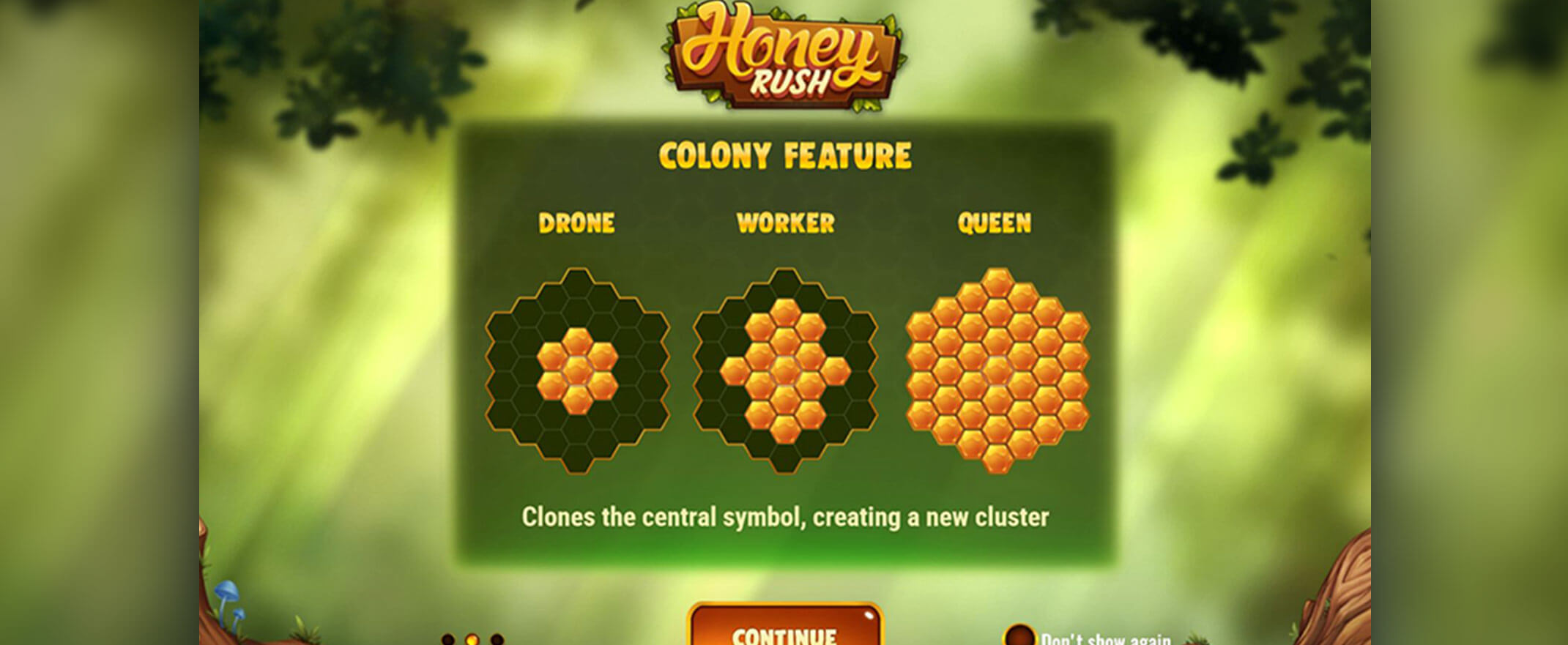 Honey Rush slot by Play'n Go
