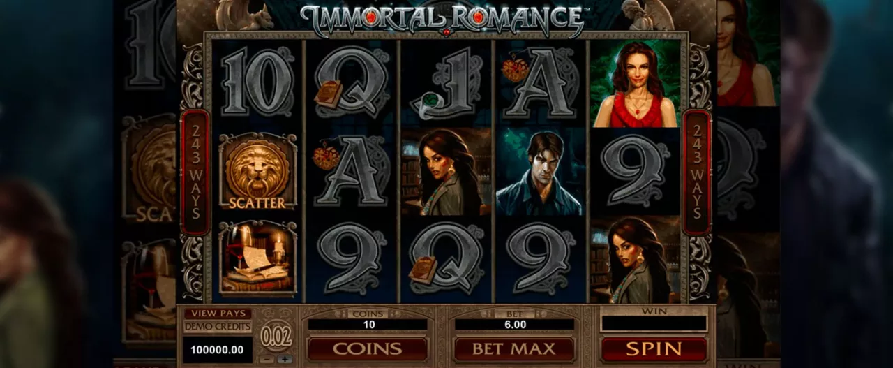 Immortal Romance by Microgaming