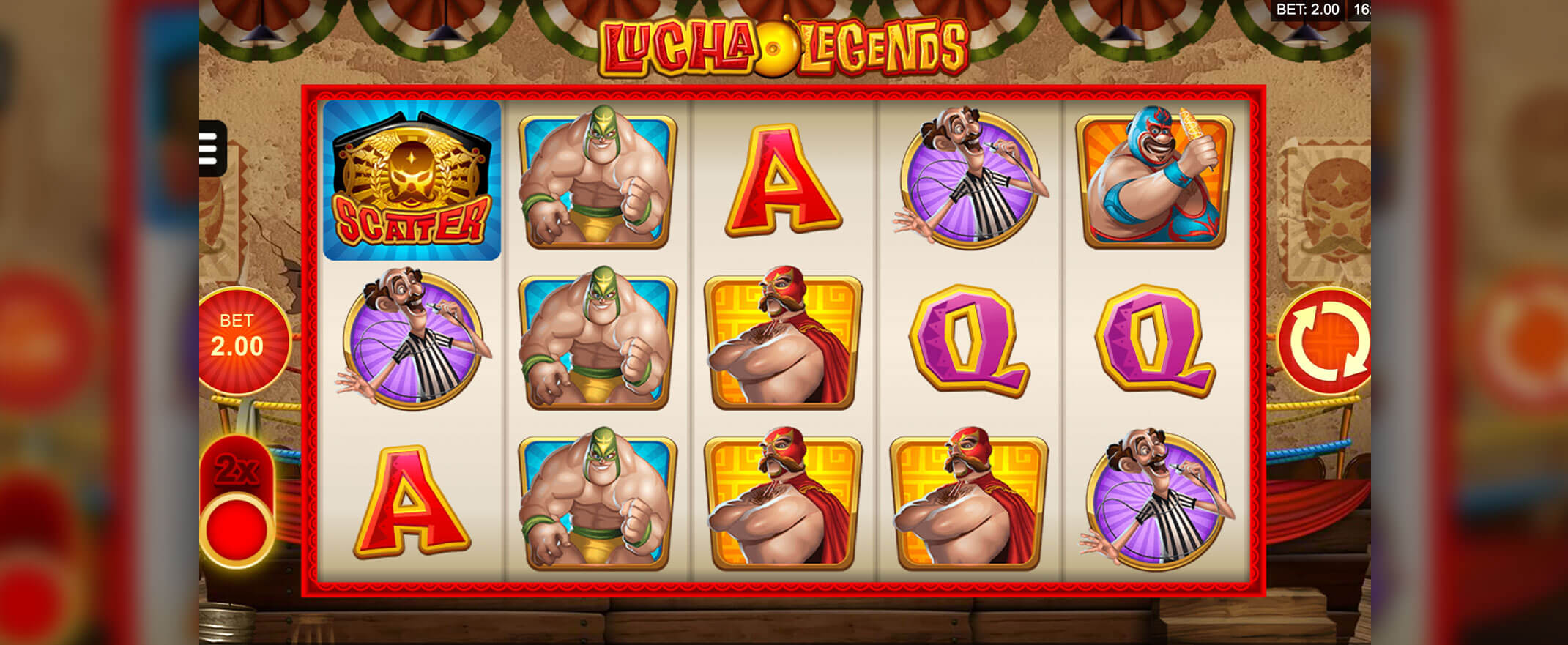 Lucha Legends by Microgaming
