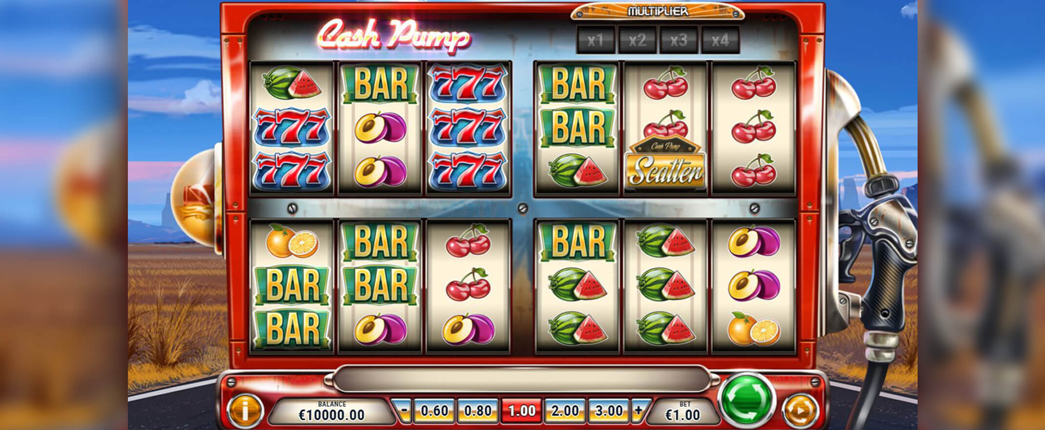 Cash Pump peliautomaatti Play'n Golta