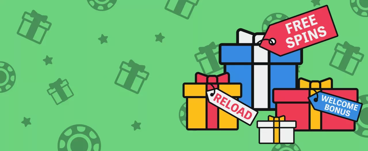 Casino bonuses, free spins, bonus spins and other promotions