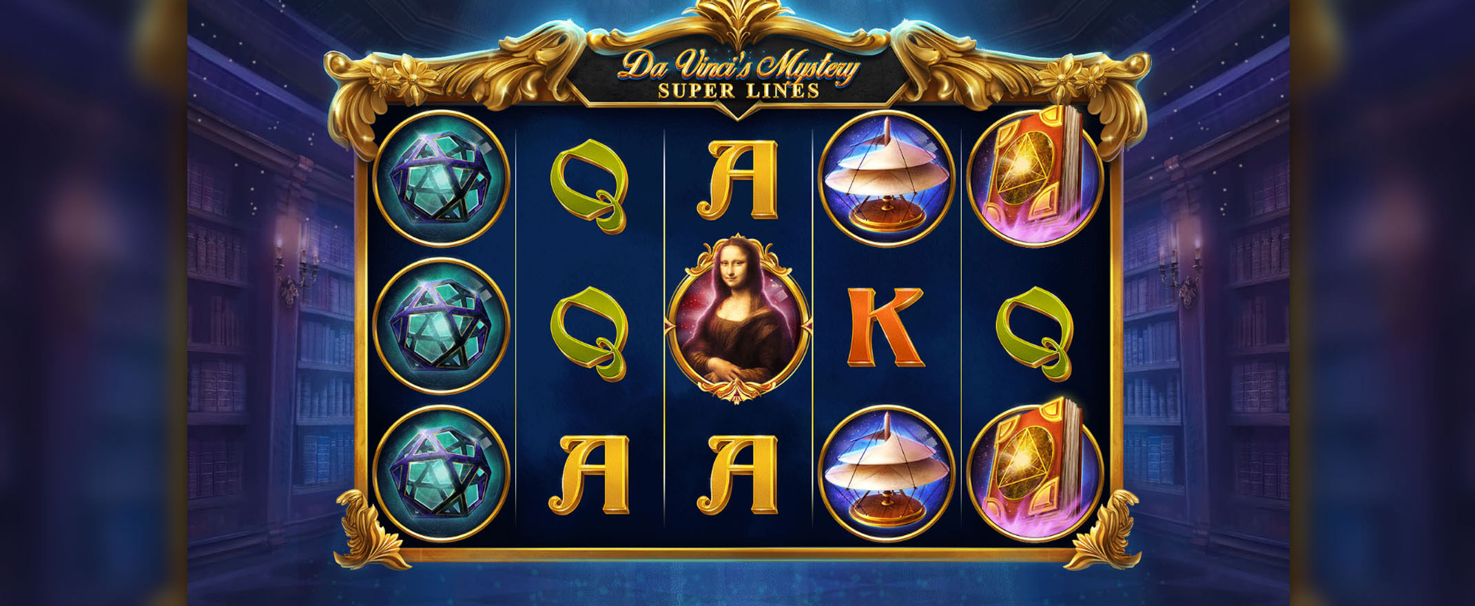 Da Vinci’s Mystery Super Lines slot by Red Tiger