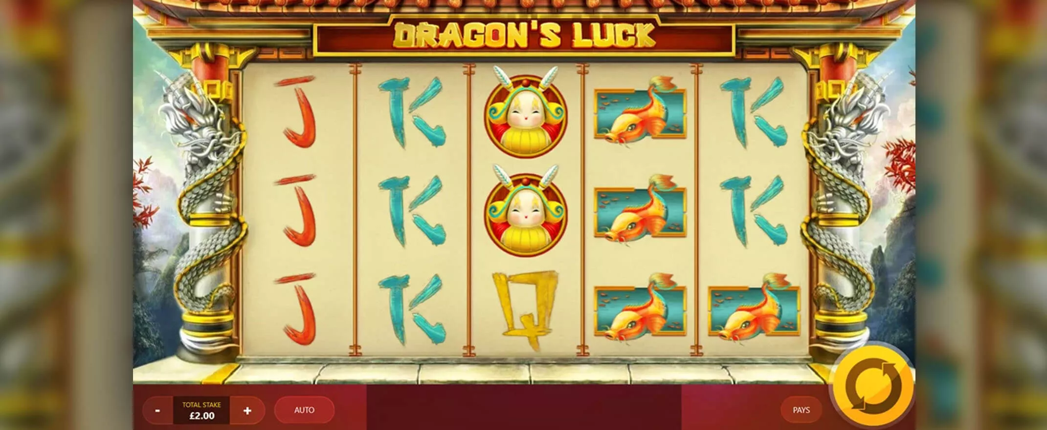 Dragon’s Luck Megaways slot by Red Tiger