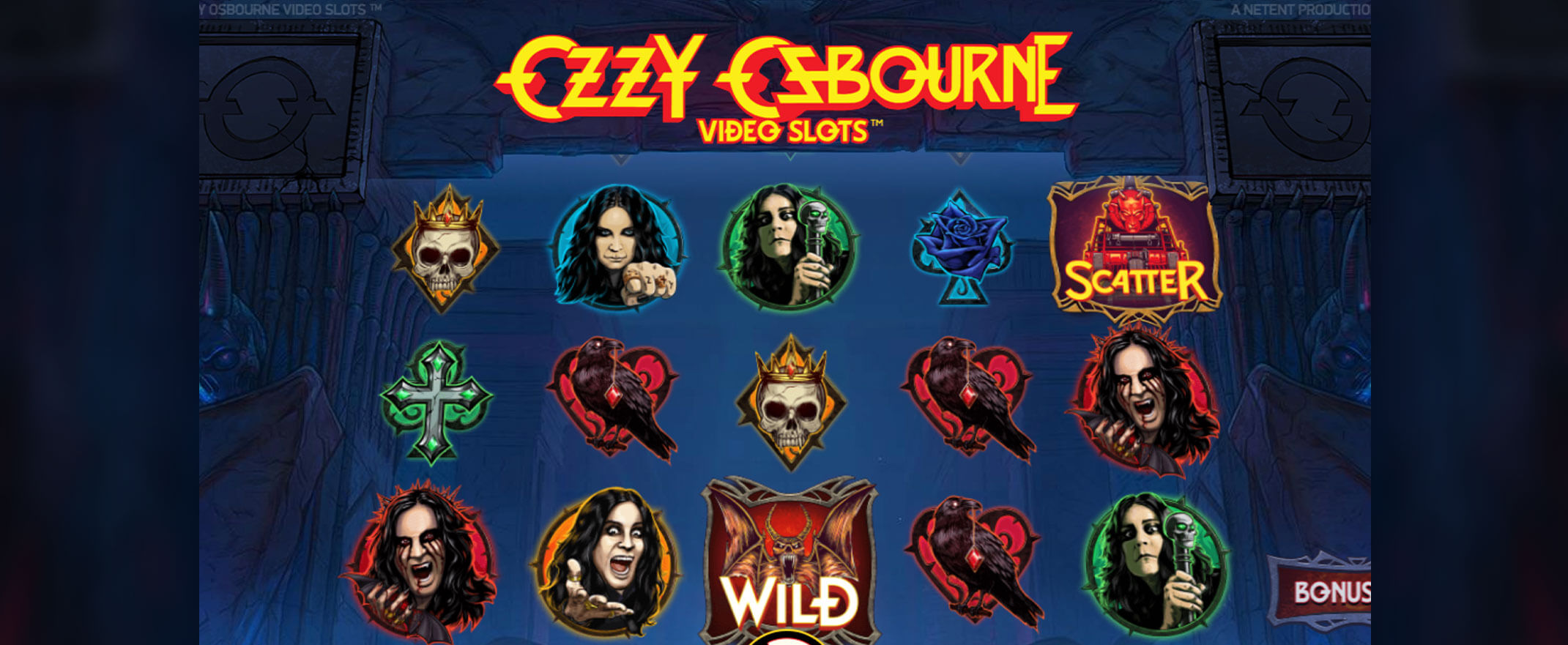 Ozzy Osbourne peliautomaatti NetEntilta