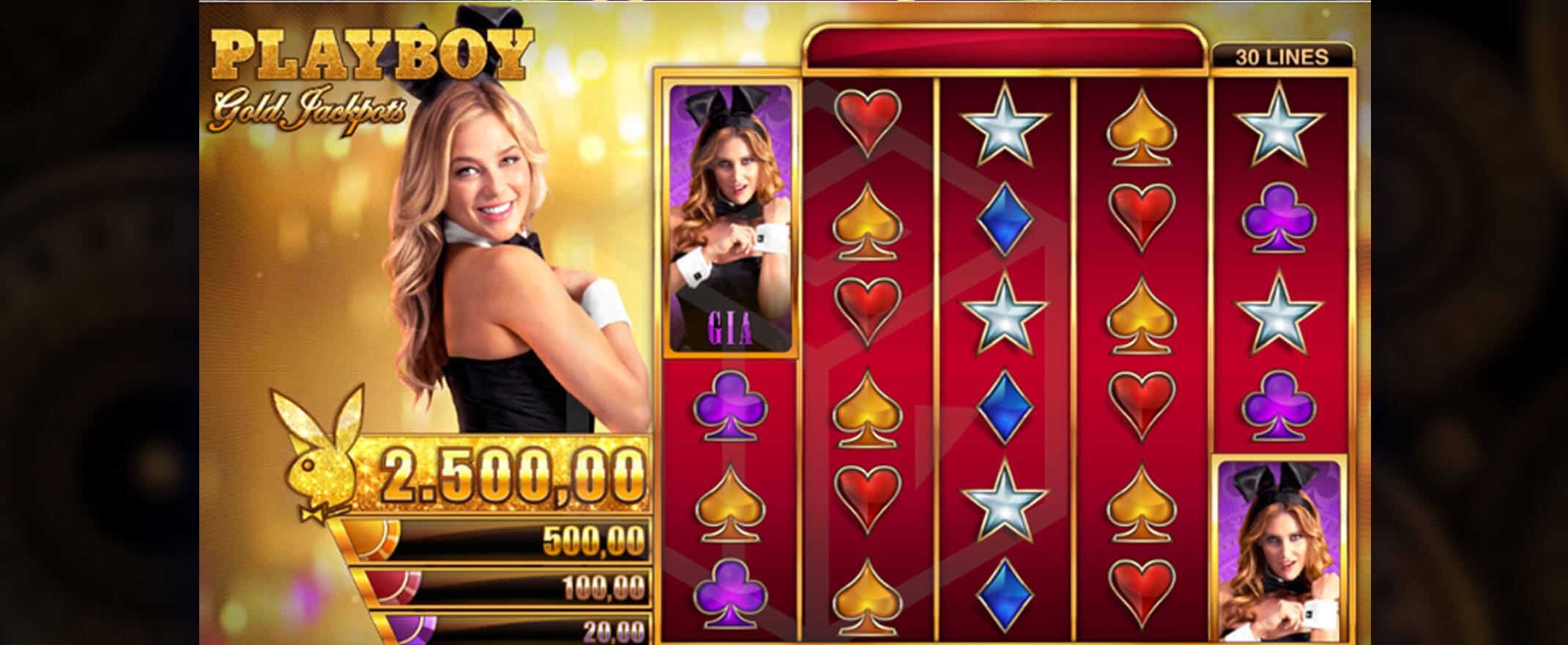 Playboy Gold Jackpots Spielautomat spielen