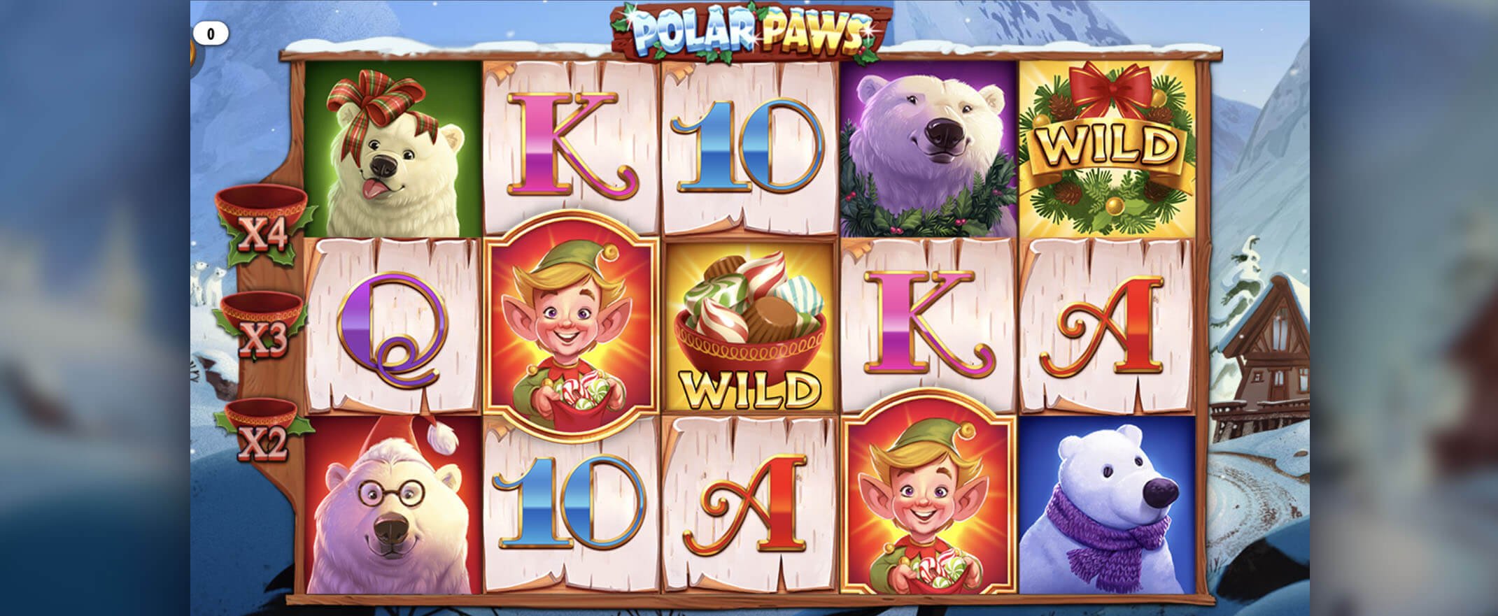 Polar Paws peliautomaatti Quickspiniltä