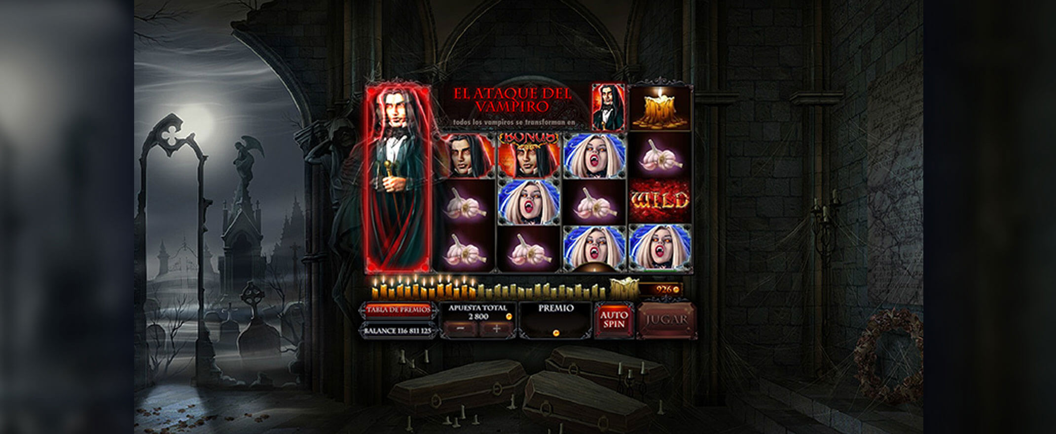 La Cripta De Los Vampiros De Red Rake Gaming