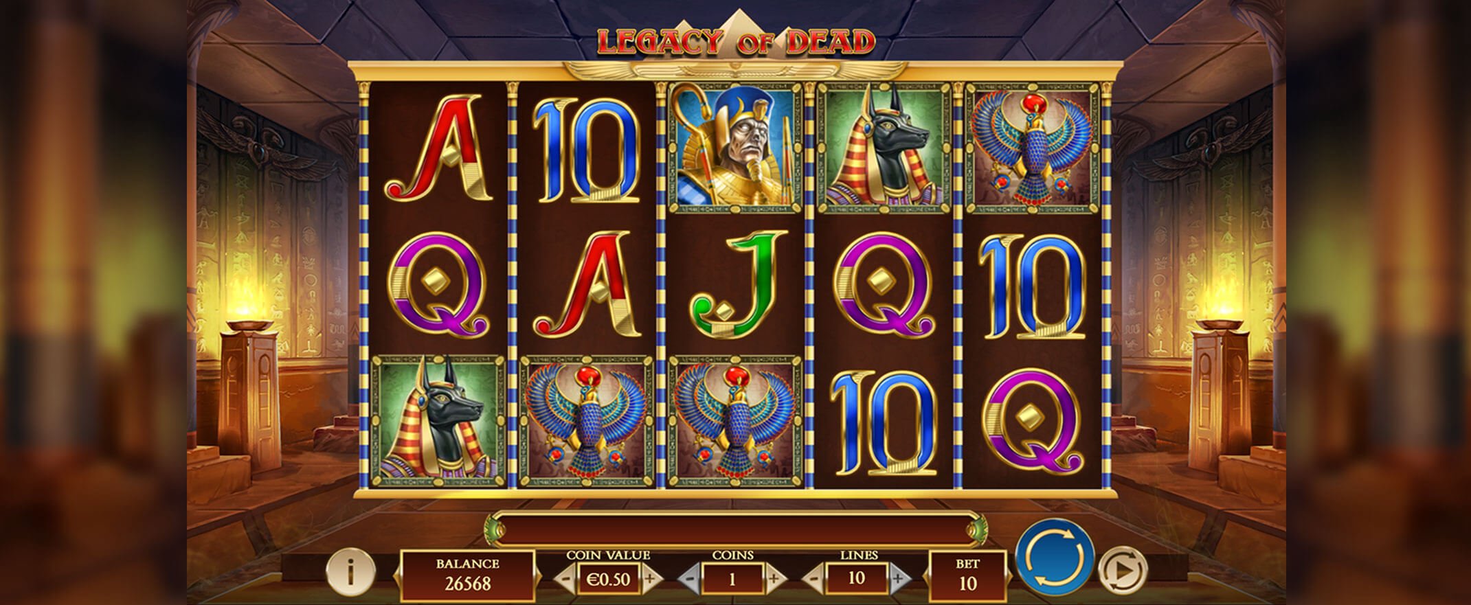 Legacy of Dead slot by Play'n Go
