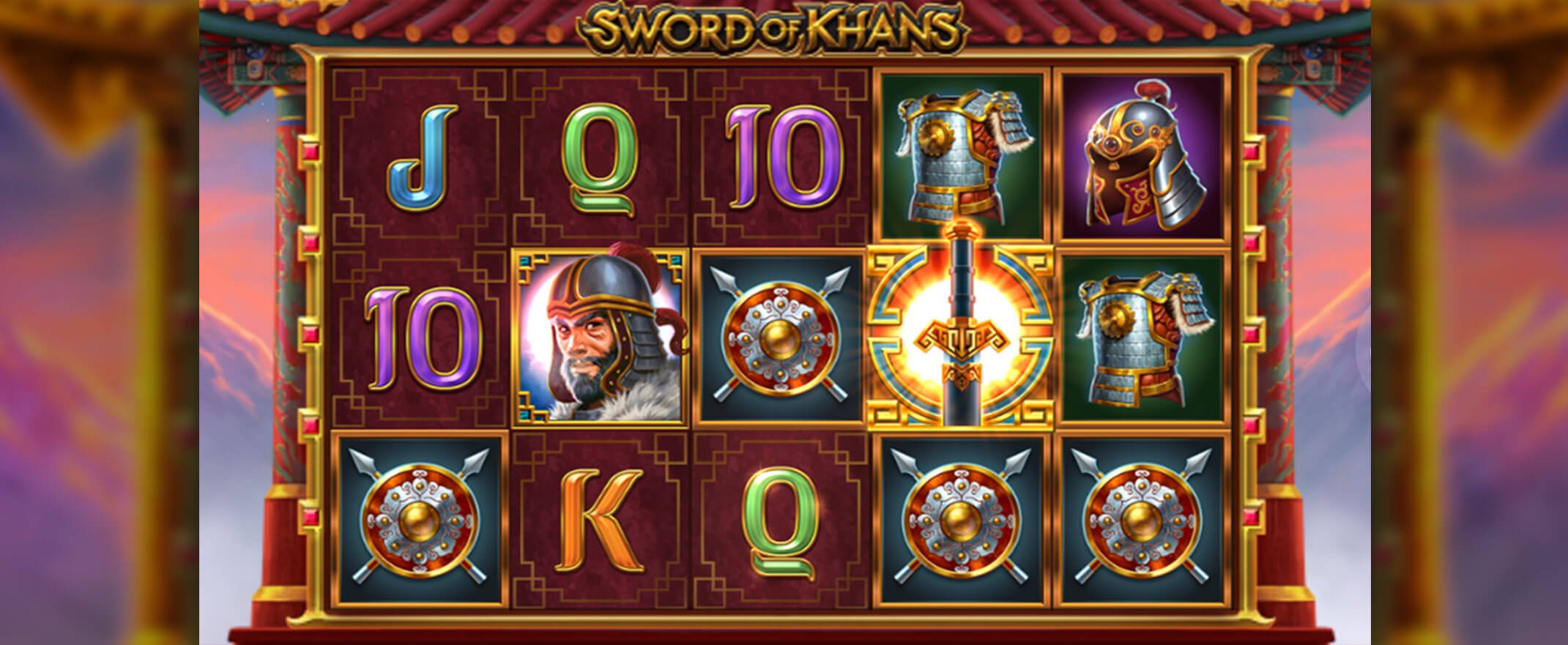 Sword of Khans peliautomaatti Thunderkickilta