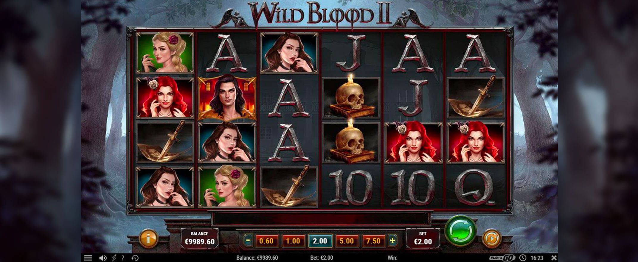 Wild Blood 2 slot by Play'n Go