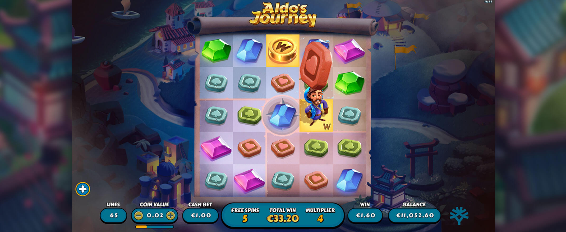 Aldos Journey Spielautomat spielen