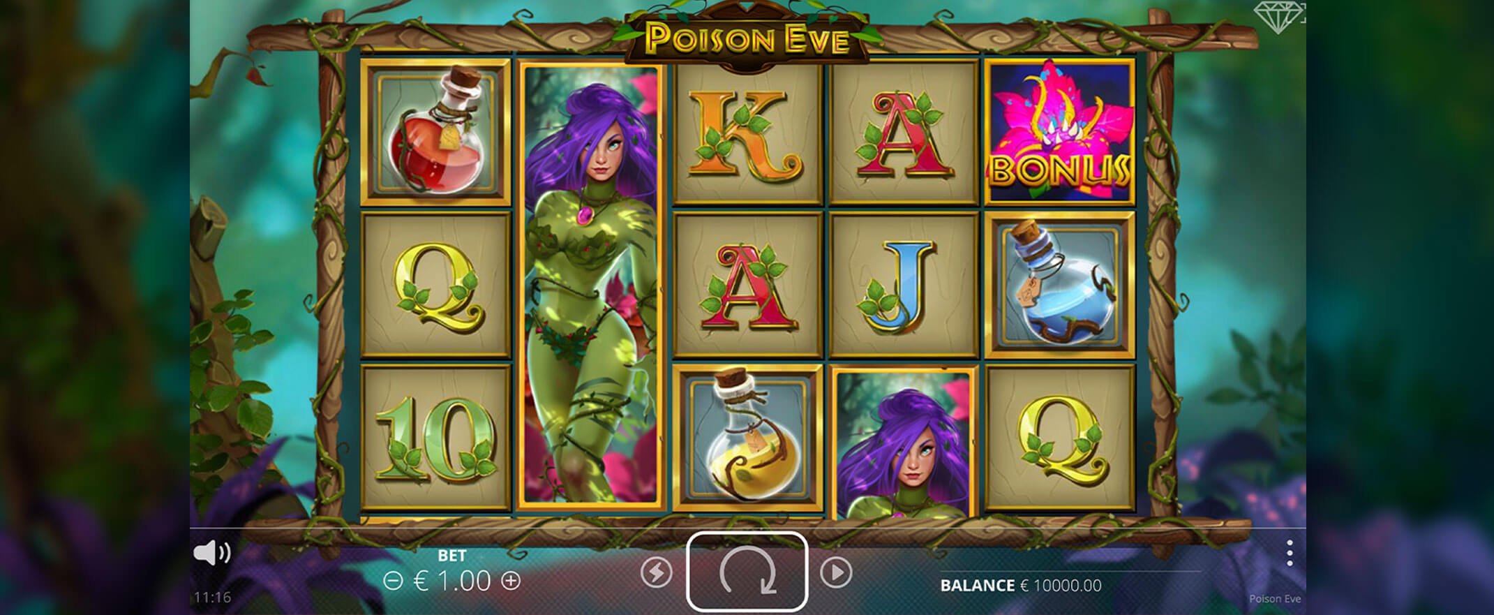 Poison Eve Spielautomaten spielen