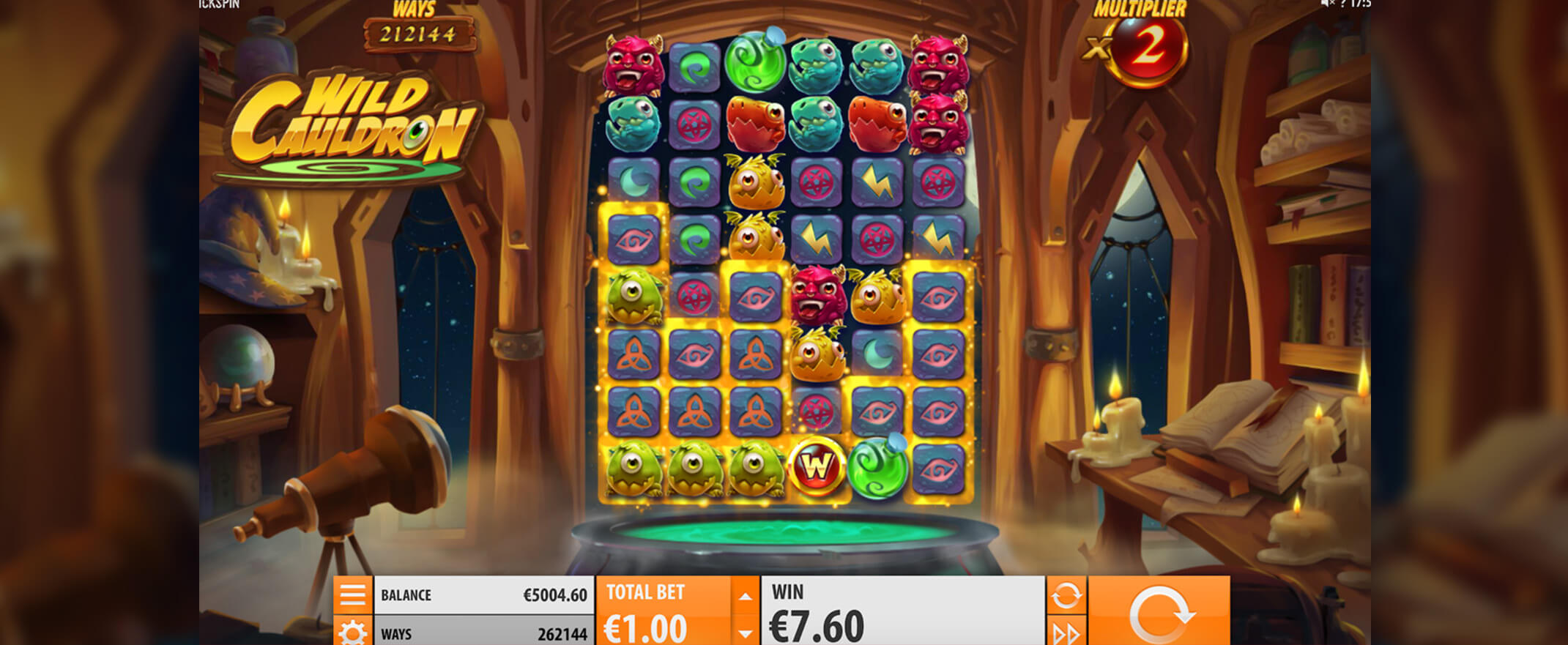 Wild Cauldron Slot Review