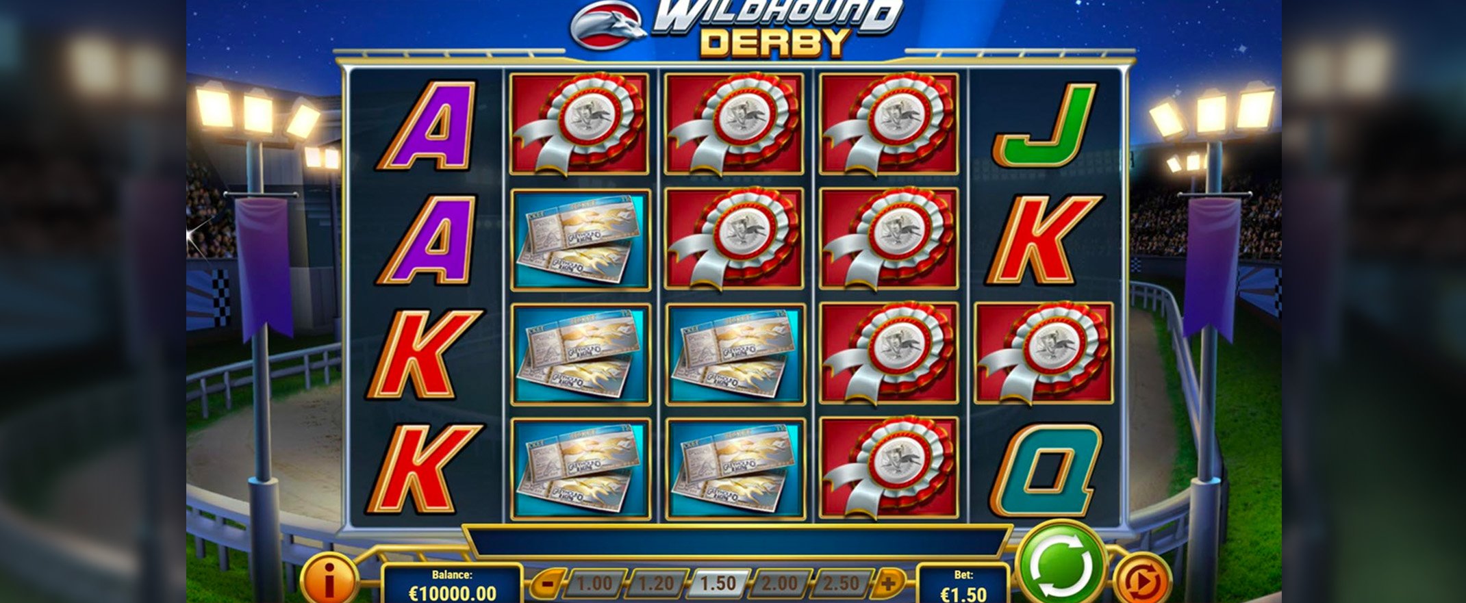 Wildhound Derby Spielautomat spielen 