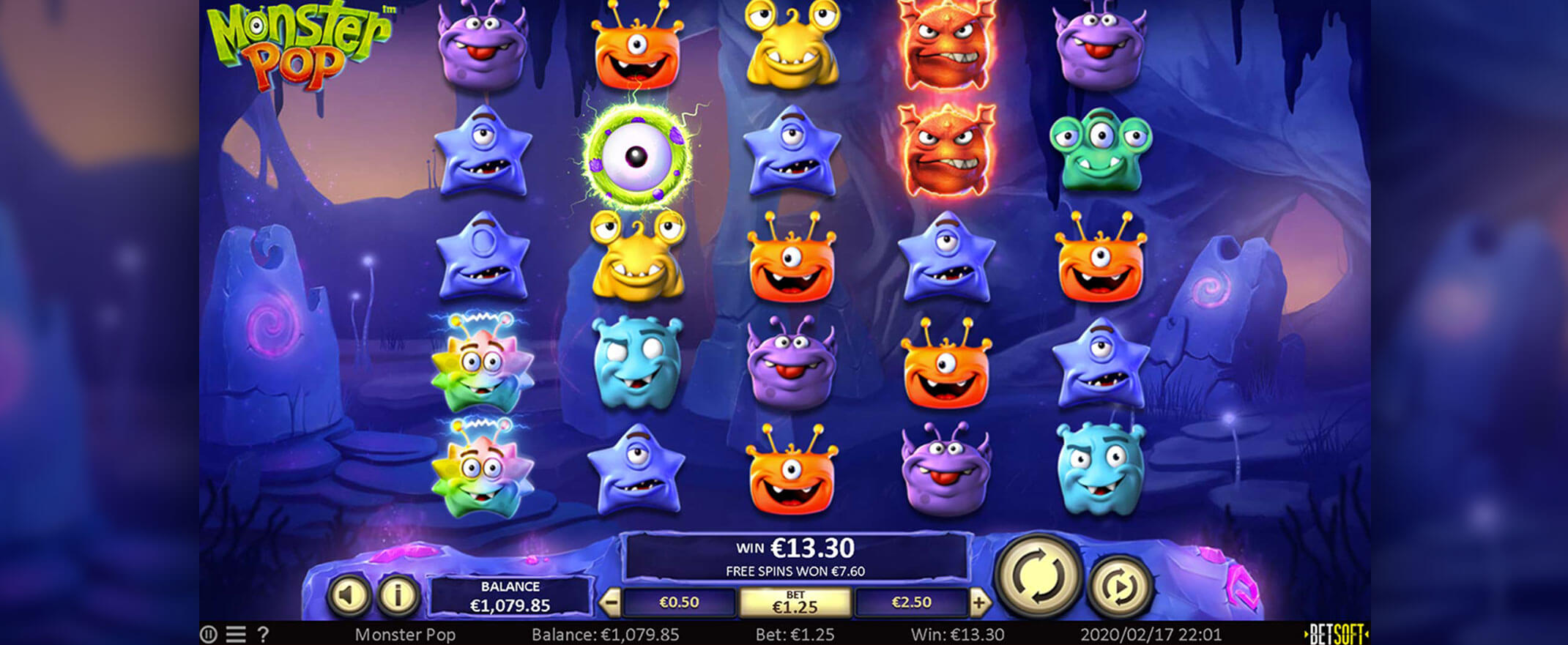 Monster Pop Spielautomat spielen