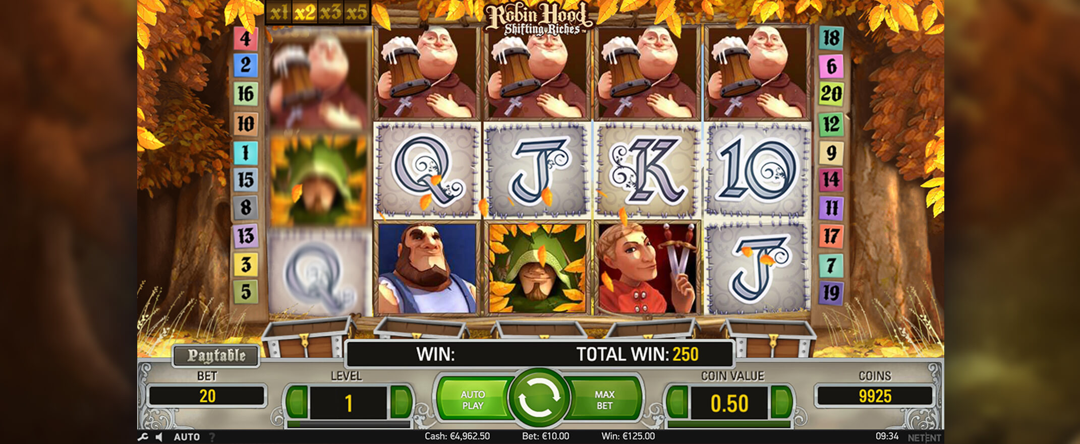 Robin Hood: Shifting Riches Spielautomat spielen