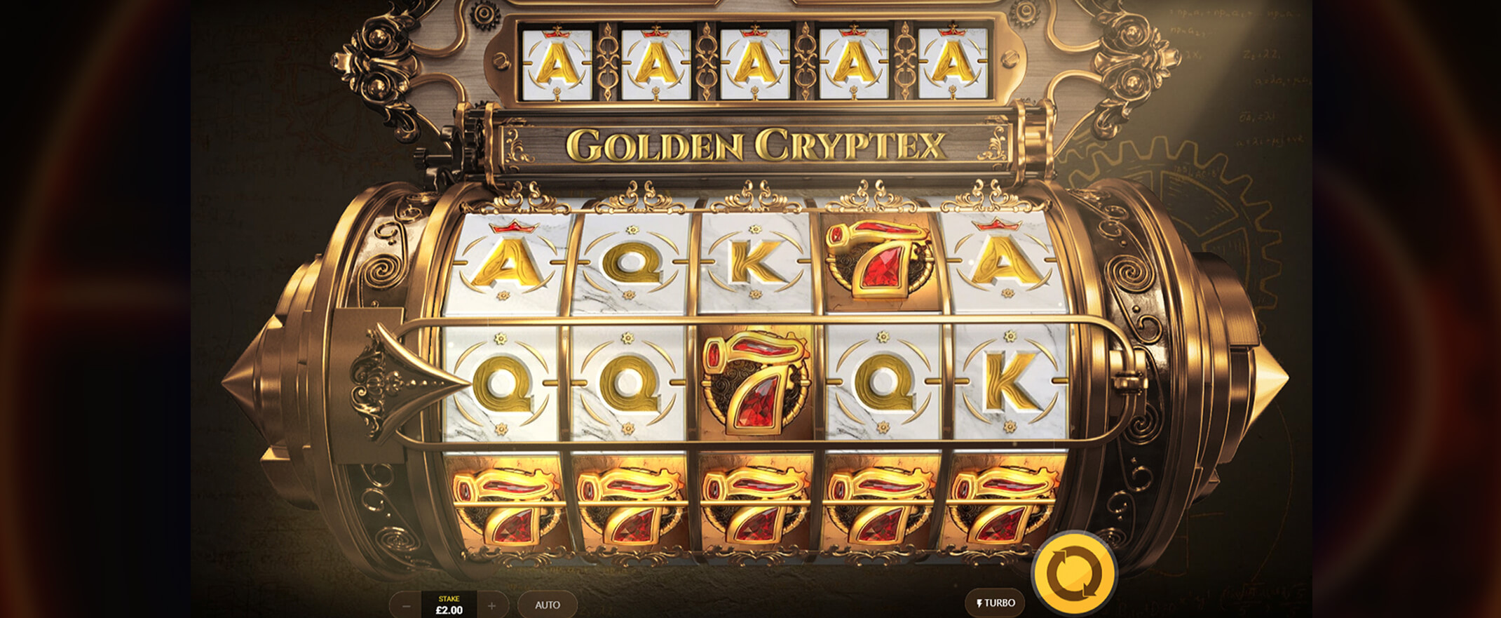 Golden Cryptex video slot