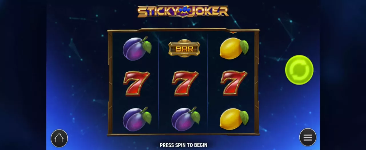 Sticky Joker Slot Screenshot