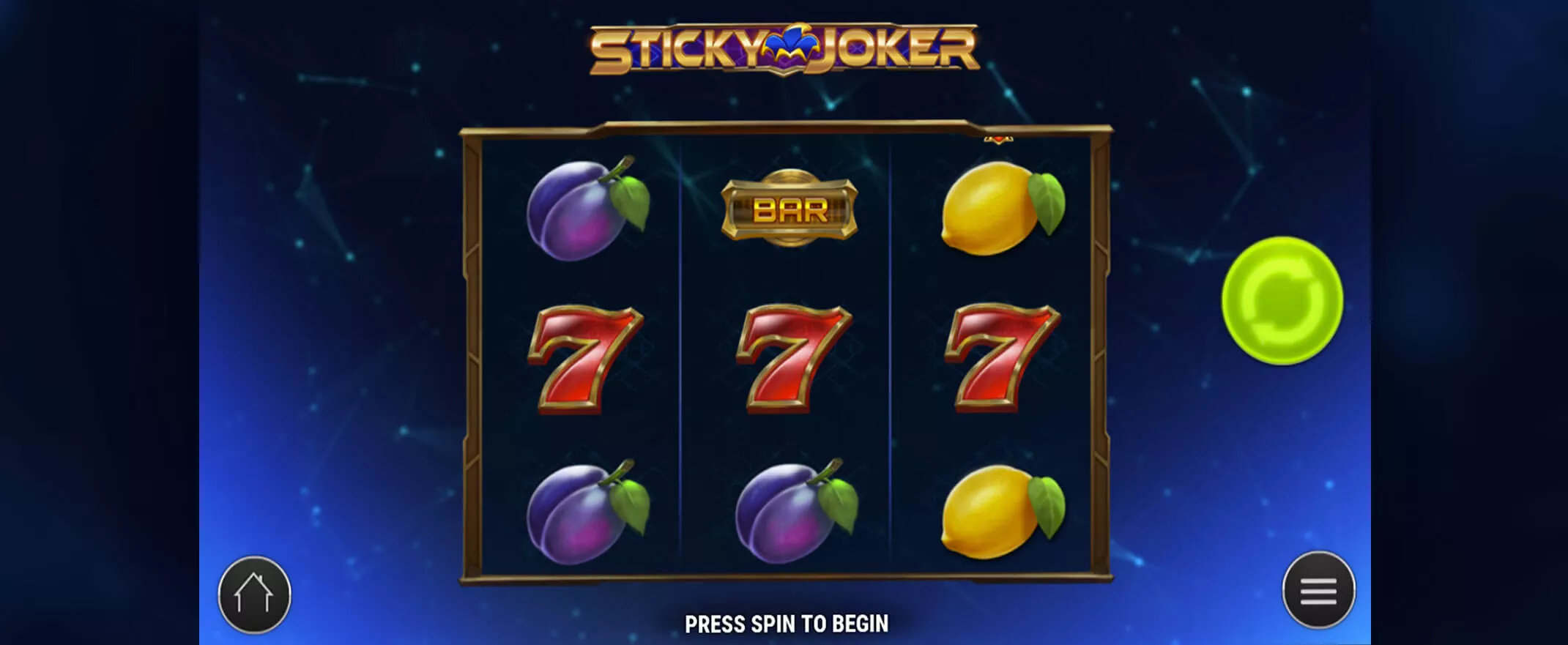Sticky Joker Slot Screenshot