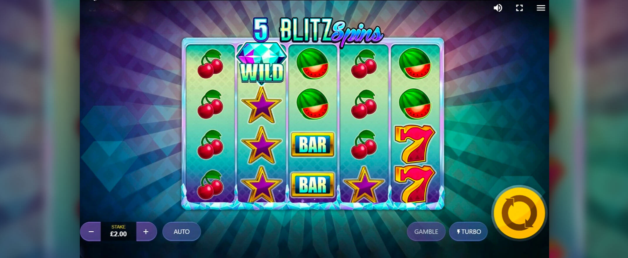 Diamond Blitz video slot