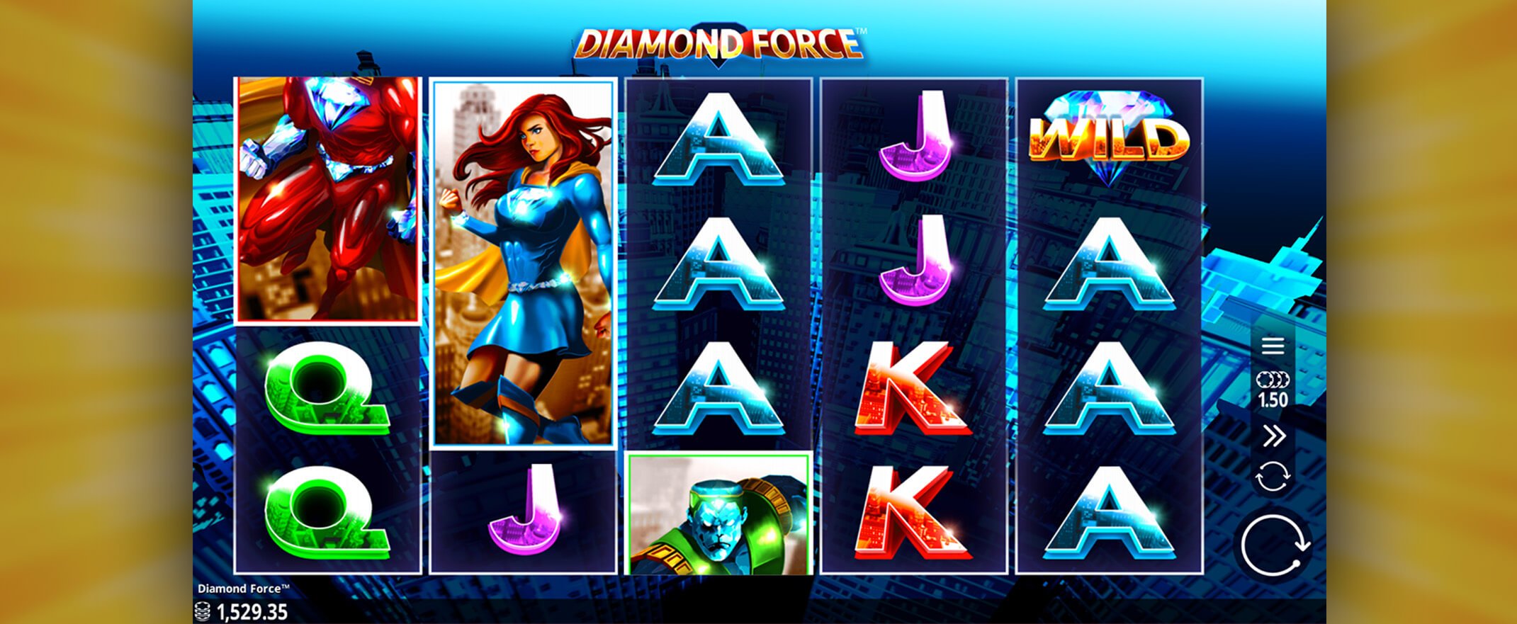 Diamond Force Slot Screenshot