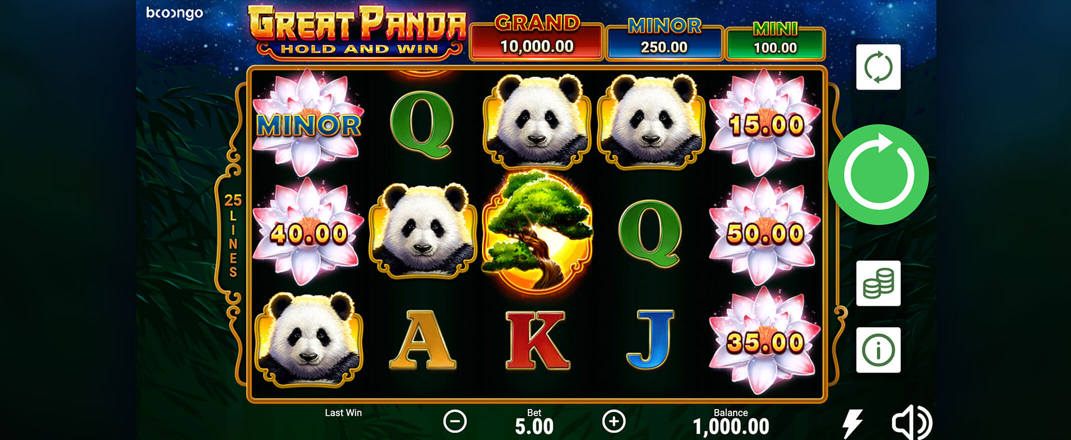 Great Panda Jackpot Slot Screenshot