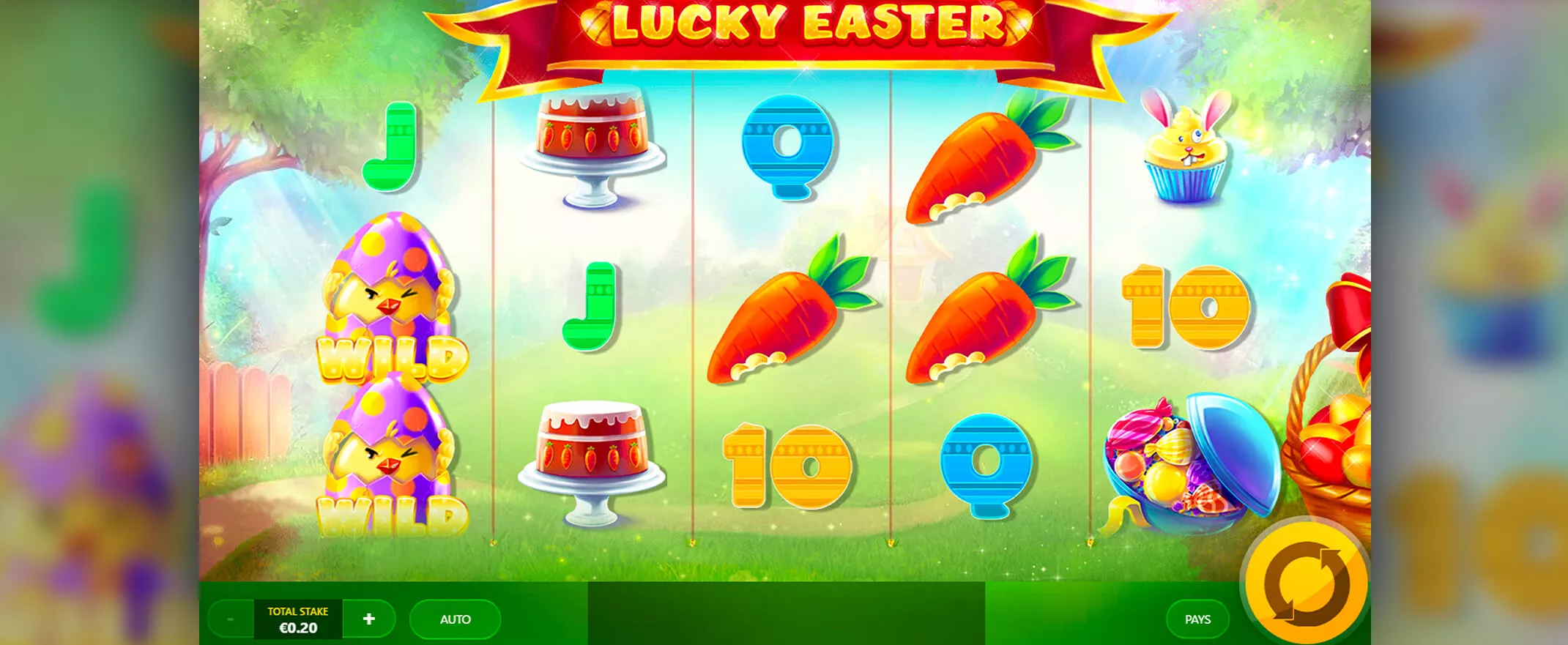 Lucky Easter peliautomaatti