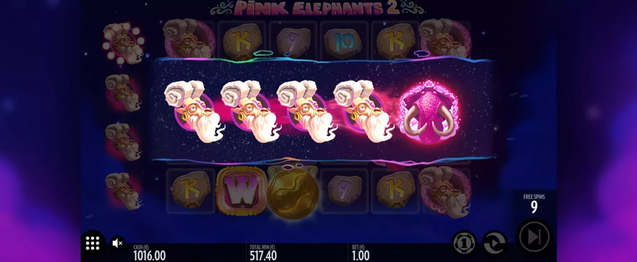 Pink Elephants 2 video slot
