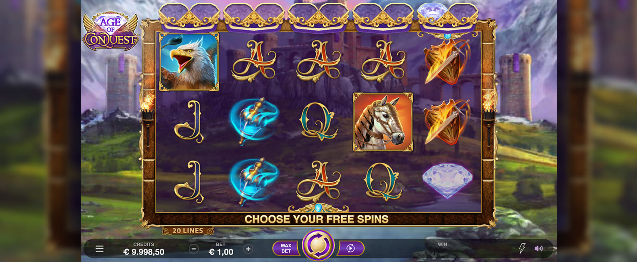 Age of Conquest Slot Screenshot