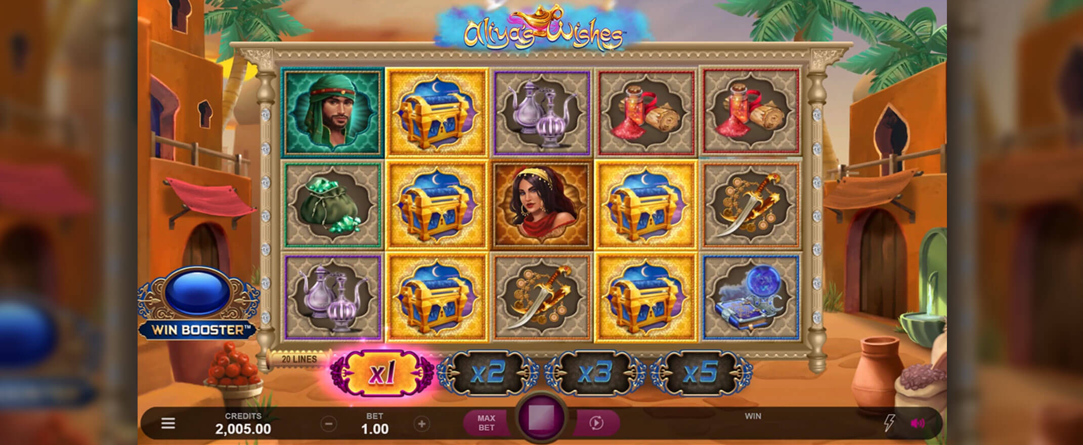 Aliya's Wishes Slot Screenshot