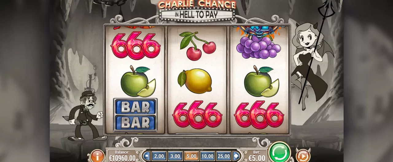 Charlie chance in hell to pay Video Slot