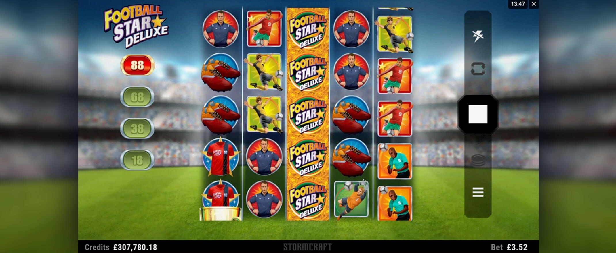 Football Star Deluxe Screenshot