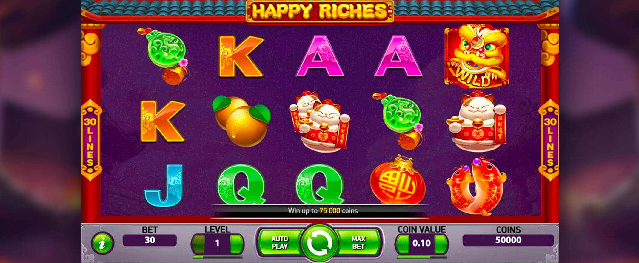 Happy Riches video slot