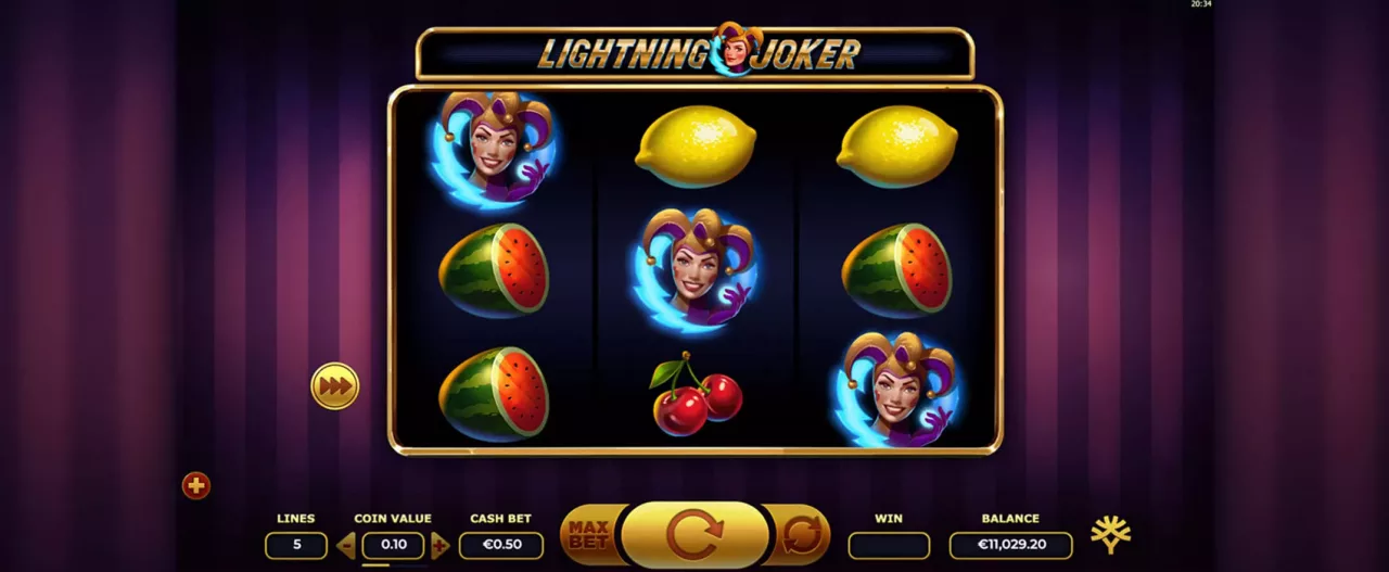 Lightning Joker Video Slot