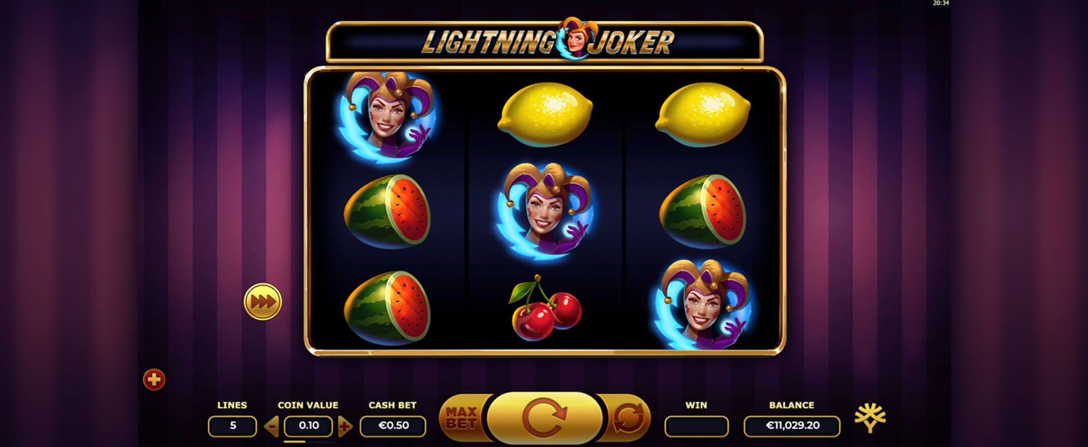 Lightning Joker Spielautomaten Bewertung